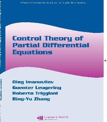 خرید و دانلود نسخه کامل کتاب Control Theory of Partial Differential Equations