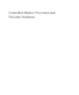 خرید و دانلود نسخه کامل کتاب Controlled Markov Processes and Viscosity Solutions