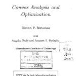 خرید و دانلود نسخه کامل کتاب Convex Analysis and Optimization