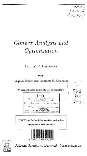 خرید و دانلود نسخه کامل کتاب Convex Analysis and Optimization_68b3cfa9d1c56.jpeg خرید و دانلود نسخه کامل کتاب Convex Analysis and Optimization