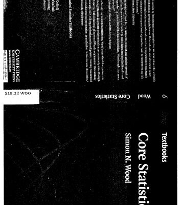 خرید و دانلود نسخه کامل کتاب Core Statistics