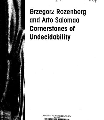 خرید و دانلود نسخه کامل کتاب Cornerstones of undecidability