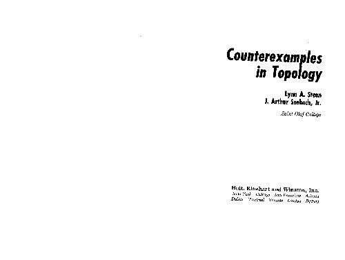 خرید و دانلود نسخه کامل کتاب Counterexamples In Topology_68a800dae3303.jpeg خرید و دانلود نسخه کامل کتاب Counterexamples In Topology