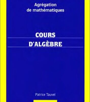 خرید و دانلود نسخه کامل کتاب Cours d’algèbre