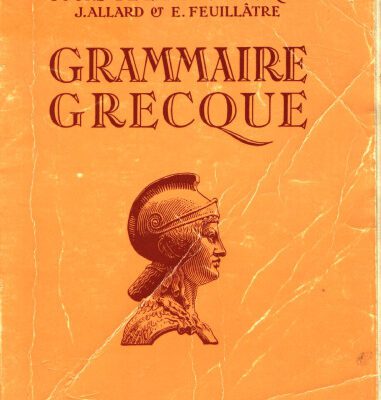 خرید و دانلود نسخه کامل کتاب Cours de langue grecque : grammaire grecque a l’usage des Classes de la 4° aux Classes preparatoires