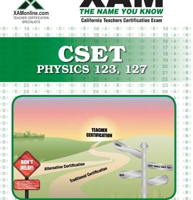 خرید و دانلود نسخه کامل کتاب CSET 123-127 physics : teacher certification exam (Second Edition)