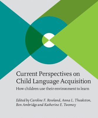 خرید و دانلود نسخه کامل کتاب Current Perspectives on Child Language Acquisition: How children use their environment to learn