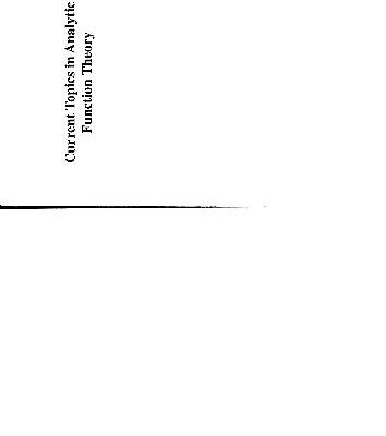 خرید و دانلود نسخه کامل کتاب Current Topics in Analytic Function Theory