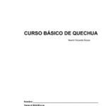 خرید و دانلود نسخه کامل کتاب Curso básico de quechua
