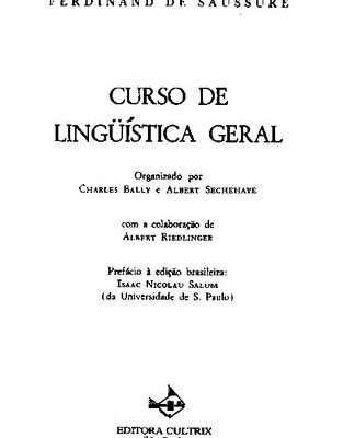 خرید و دانلود نسخه کامل کتاب Curso de Linguística Geral [texto selecionável e copiável]