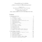 خرید و دانلود نسخه کامل کتاب D-manifolds and d-orbifolds: a theory of derived differential geometry [draft]