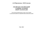 خرید و دانلود نسخه کامل کتاب Російсько-український словник термінів опору матеріалів