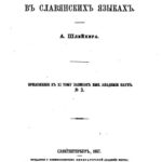 خرید و دانلود نسخه کامل کتاب Склонение основ на -у- в славянских языках