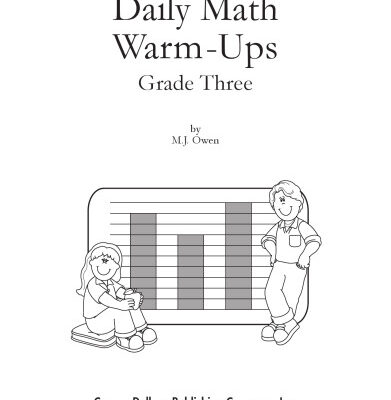 خرید و دانلود نسخه کامل کتاب Daily Math Warm-Ups, Grade 3: 180 Lessons and 18 Assessments; 36 Weeks of Lessons