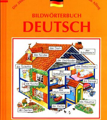 خرید و دانلود نسخه کامل کتاب Das Bildwörterbuch. Deutsch. Die 2000 wichtigsten Wörter, Sätze, Situationen im Alltag.