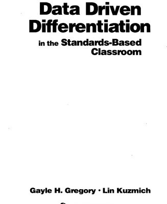 خرید و دانلود نسخه کامل کتاب Data Driven Differentiation in the Standards-Based Classroom