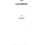 خرید و دانلود نسخه کامل کتاب Data Types as Lattices