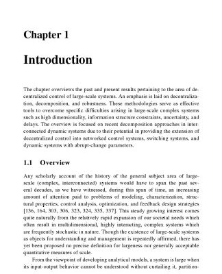 خرید و دانلود نسخه کامل کتاب Decentralized Control and Filtering in Interconnected Dynamical Systems