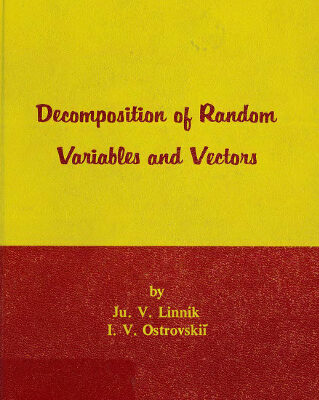 خرید و دانلود نسخه کامل کتاب Decomposition of Random Variables and Vectors