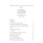 خرید و دانلود نسخه کامل کتاب Definable Additive Categories: Purity and Model Theory