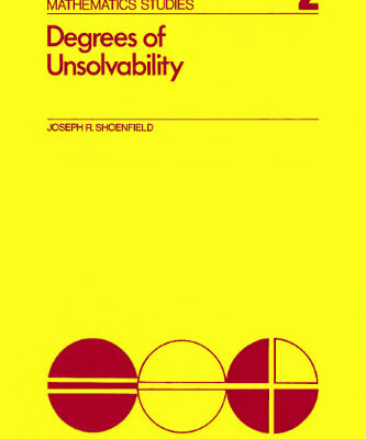 خرید و دانلود نسخه کامل کتاب Degrees of Unsolvability