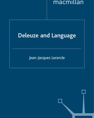 خرید و دانلود نسخه کامل کتاب Deleuze and Language