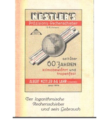 خرید و دانلود نسخه کامل کتاب Der logarithmische Rechenschieber und sein Gebrauch