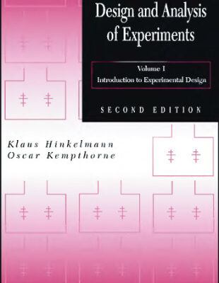 خرید و دانلود نسخه کامل کتاب Design and Analysis of Experiments, Introduction to Experimental Design, Vol. 1