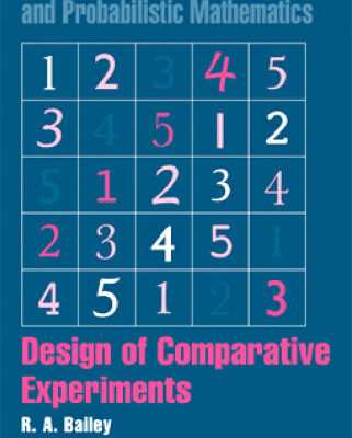 خرید و دانلود نسخه کامل کتاب Design of Comparative Experiments