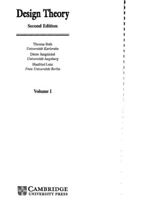 خرید و دانلود نسخه کامل کتاب Design theory