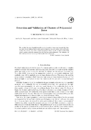 خرید و دانلود نسخه کامل کتاب Detection and validation of clusters of polynomial zeros_68a1b3688dd7b.jpeg خرید و دانلود نسخه کامل کتاب Detection and validation of clusters of polynomial zeros