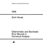 خرید و دانلود نسخه کامل کتاب Deterministic and Stochastic Error Bounds in Numerical Analysis