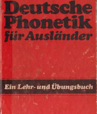 خرید و دانلود نسخه کامل کتاب Deutsche Phonetik für Ausländer