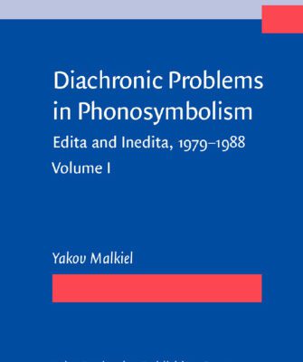 خرید و دانلود نسخه کامل کتاب Diachronic problems in phonosymbolism