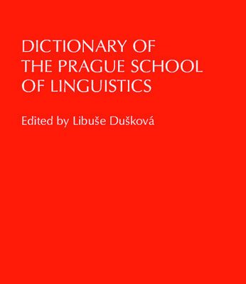 خرید و دانلود نسخه کامل کتاب Dictionary of the Prague School of Linguistics
