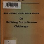 خرید و دانلود نسخه کامل کتاب Die Auflösung der bestimmten Gleichungen (1831)