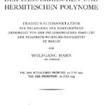خرید و دانلود نسخه کامل کتاب Die Nullstellen der Hermiteschen Polynome
