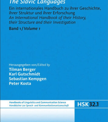 خرید و دانلود نسخه کامل کتاب Die slavischen Sprachen The Slavic Languages (Handbucher Zur Sprach- Und Kommunikationswissenschaft Handbooks of Linguistics and Communication Science) (German Edition)