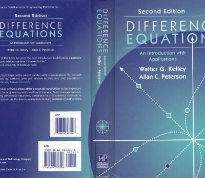 خرید و دانلود نسخه کامل کتاب Difference Equations: An Introduction with Applications, Second Edition
