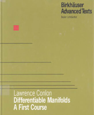 خرید و دانلود نسخه کامل کتاب Differentiable manifolds. A first course