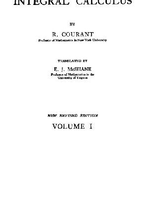 خرید و دانلود نسخه کامل کتاب Differential and Integral Calculus