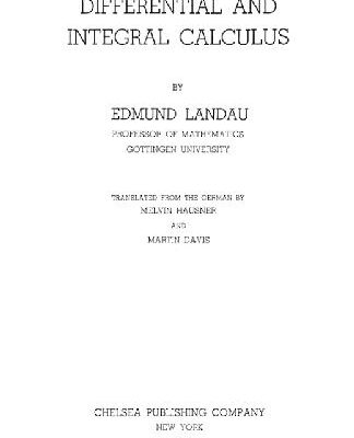خرید و دانلود نسخه کامل کتاب Differential and integral calculus