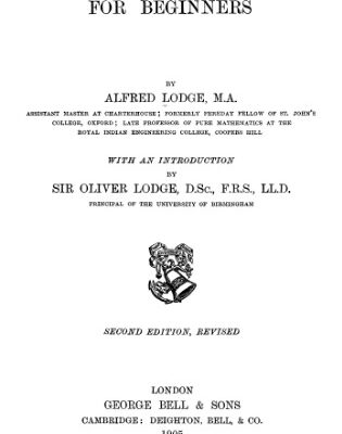 خرید و دانلود نسخه کامل کتاب Differential calculus for beginners (1905)