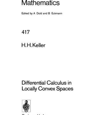 خرید و دانلود نسخه کامل کتاب Differential Calculus in Locally Convex Spaces