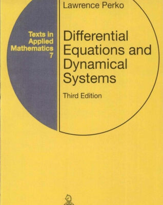 خرید و دانلود نسخه کامل کتاب Differential Equations and Dynamical Systems, Third Edition