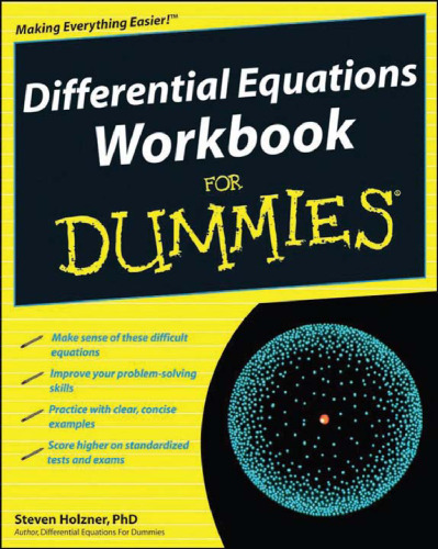 خرید و دانلود نسخه کامل کتاب Differential equations workbook for dummies