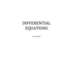 خرید و دانلود نسخه کامل کتاب Differential Equations