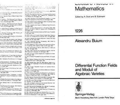 خرید و دانلود نسخه کامل کتاب Differential Function Fields and Moduli of Algebraic Varieties