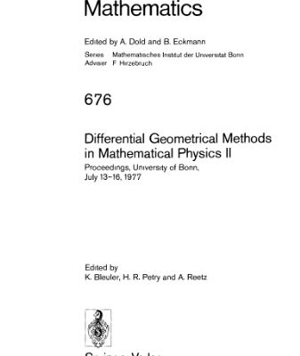 خرید و دانلود نسخه کامل کتاب Differential Geometrical Methods in Mathematical Physics II