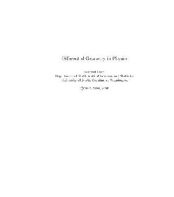 خرید و دانلود نسخه کامل کتاب Differential geometry and physics